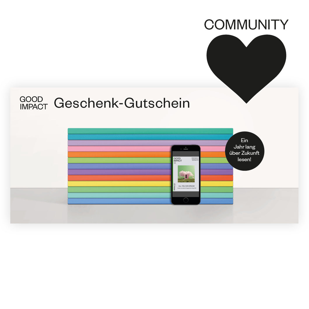 Gutschein Community-Abo